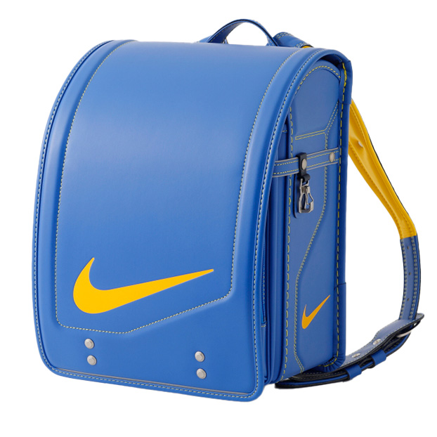 12日まで値下げ】NIKE おとなしく ランドセル シルバー ブルー 